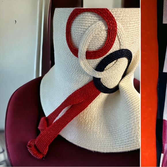 Vintage Adolfo Realities Mod Statement hat- O/S - Picture 5 of 8